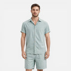 Felorro | Men’s Lightweight Shirt and Shorts Set Summer Co-Ord