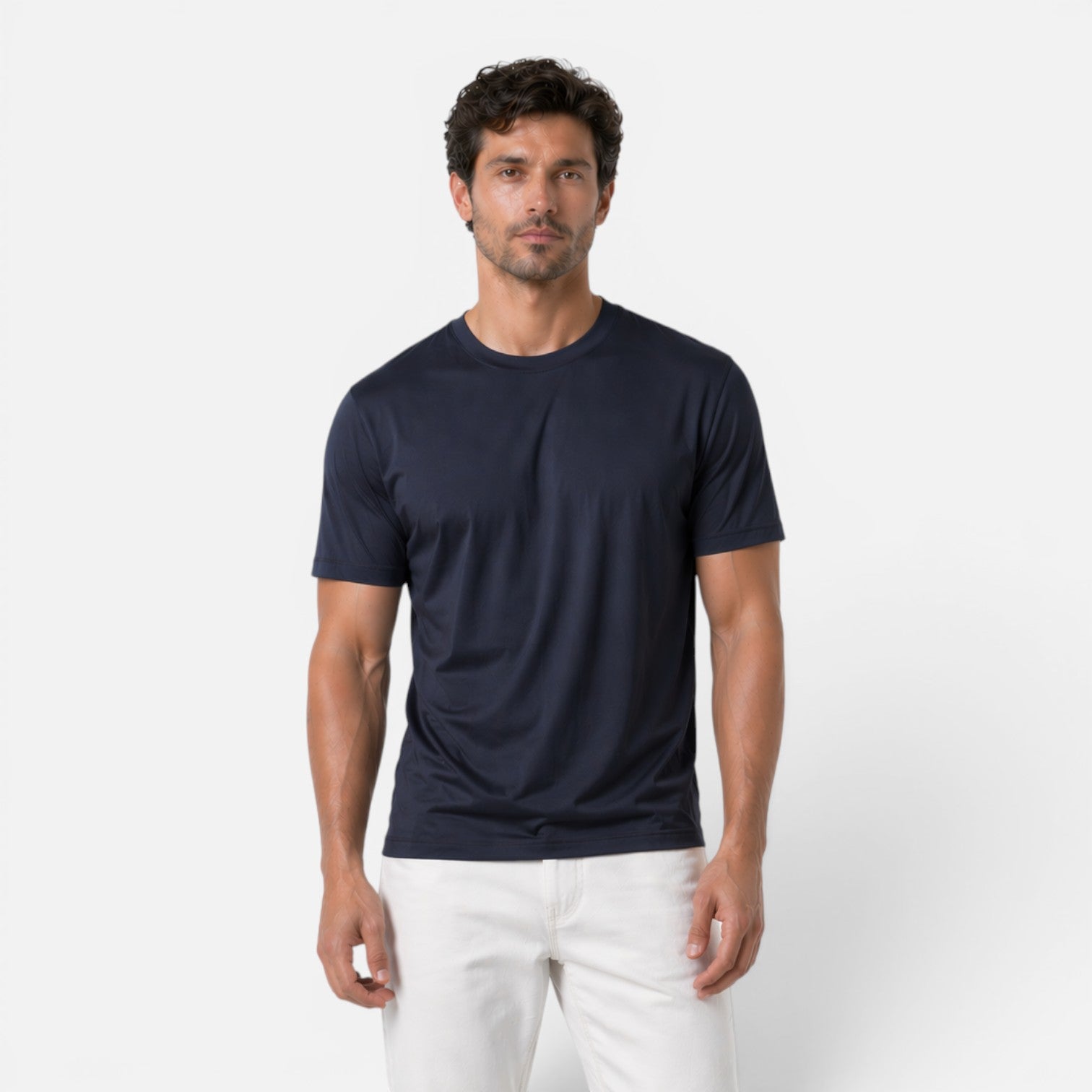 Felorro | Men’s Ice Silk T-Shirt Silk Touch Lightweight Cooling Tee
