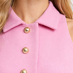 Felorro | Women’s Sleeveless Sheath Dress Tailored Elegant Office Mini