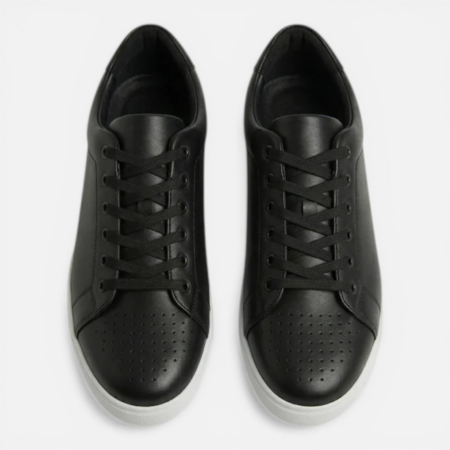 Felorro | Men’s Leather Sneakers Classic Comfort Low Top Casual Shoes