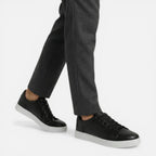 Felorro | Men’s Leather Sneakers Classic Comfort Low Top Casual Shoes