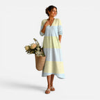 Felorro | Women’s Lightweight Midi Dress Breathable Summer Fit