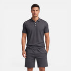 Felorro | Men’s Polo Shirt Shorts Set Slim Fit Summer Casual Outfit