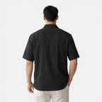 Felorro | Men’s Lightweight Tencel Shirt Short Sleeve Summer Comfort Fit