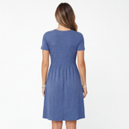 Felorro | Women’s Comfortable Cotton Summer Dress – V-Neck Casual Fit