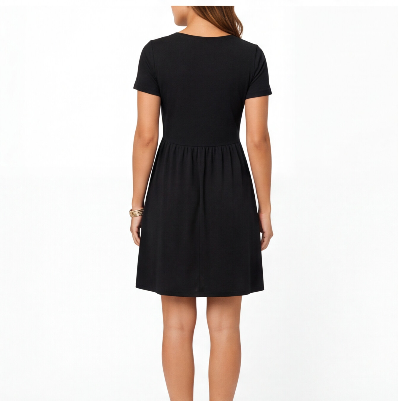 Felorro | Women’s Comfortable Cotton Summer Dress – V-Neck Casual Fit