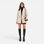 Felorro | Women’s Double Breasted Blazer Premium Comfort Classic Fit