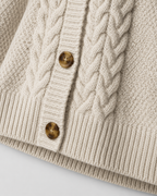 Women’s Cable Knit Button Front Cardigan
