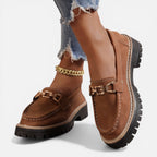 Felorro | Women’s Chunky Loafers Comfortable Slip On Casual Shoes