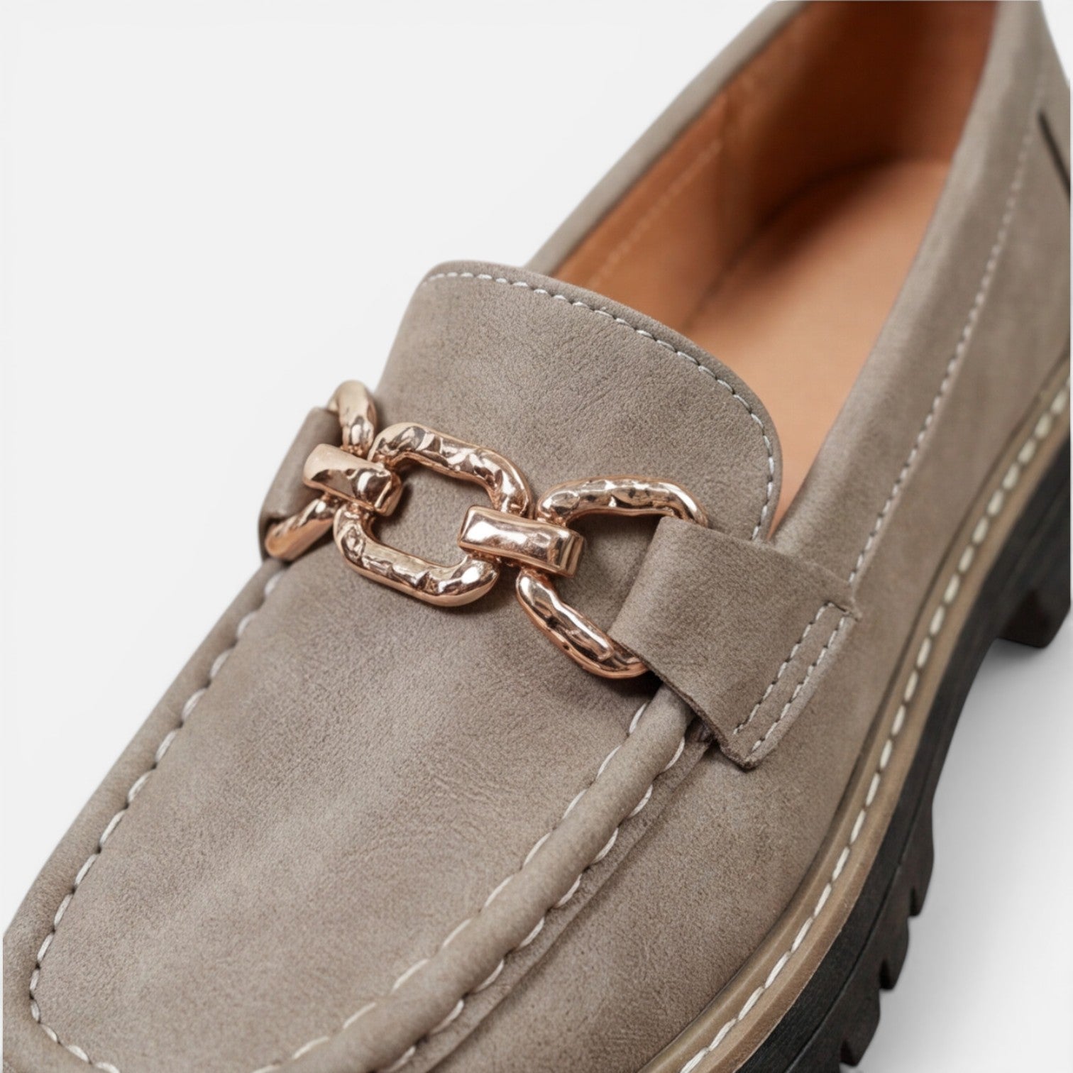 Felorro | Women’s Chunky Loafers Comfortable Slip On Casual Shoes