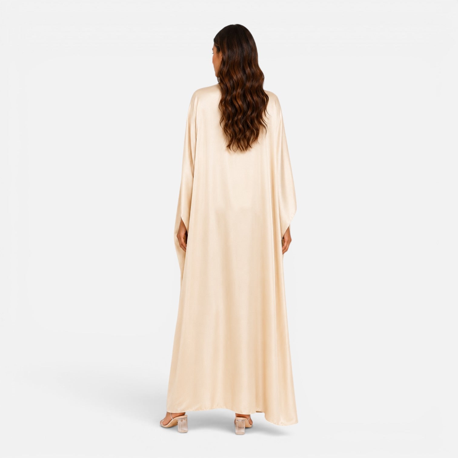 Felorro | Women’s Draped Sleeve Maxi Dress