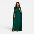 Felorro | Women’s Draped Sleeve Maxi Dress