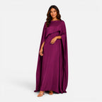 Felorro | Women’s Draped Sleeve Maxi Dress
