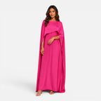 Felorro | Women’s Draped Sleeve Maxi Dress