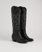 Women’s Knee-High Embroidered Cowboy Boots