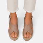 Felorro | Women’s Espadrille Wedge Sandals Cushioned Comfort Summer