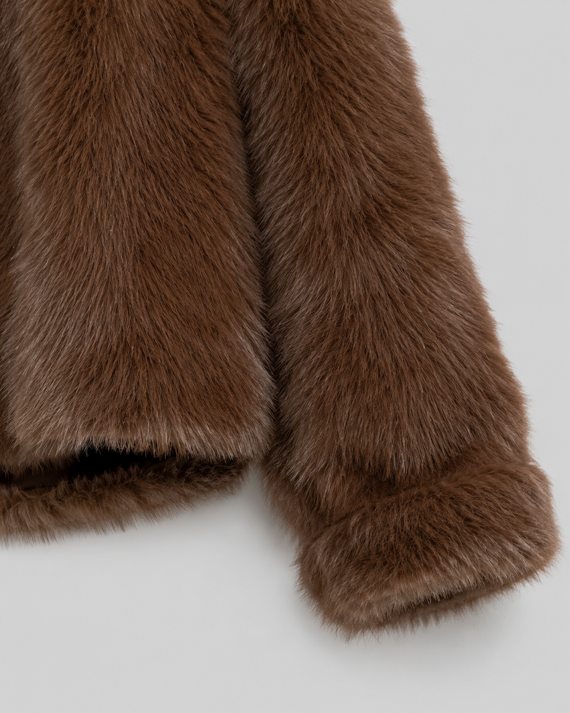 Women’s Faux Fur Cropped Jacket – Plush Winter Layer