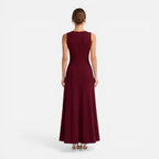 Felorro | Women’s Formal Maxi Dress Sleeveless Pleated Wedding Guest