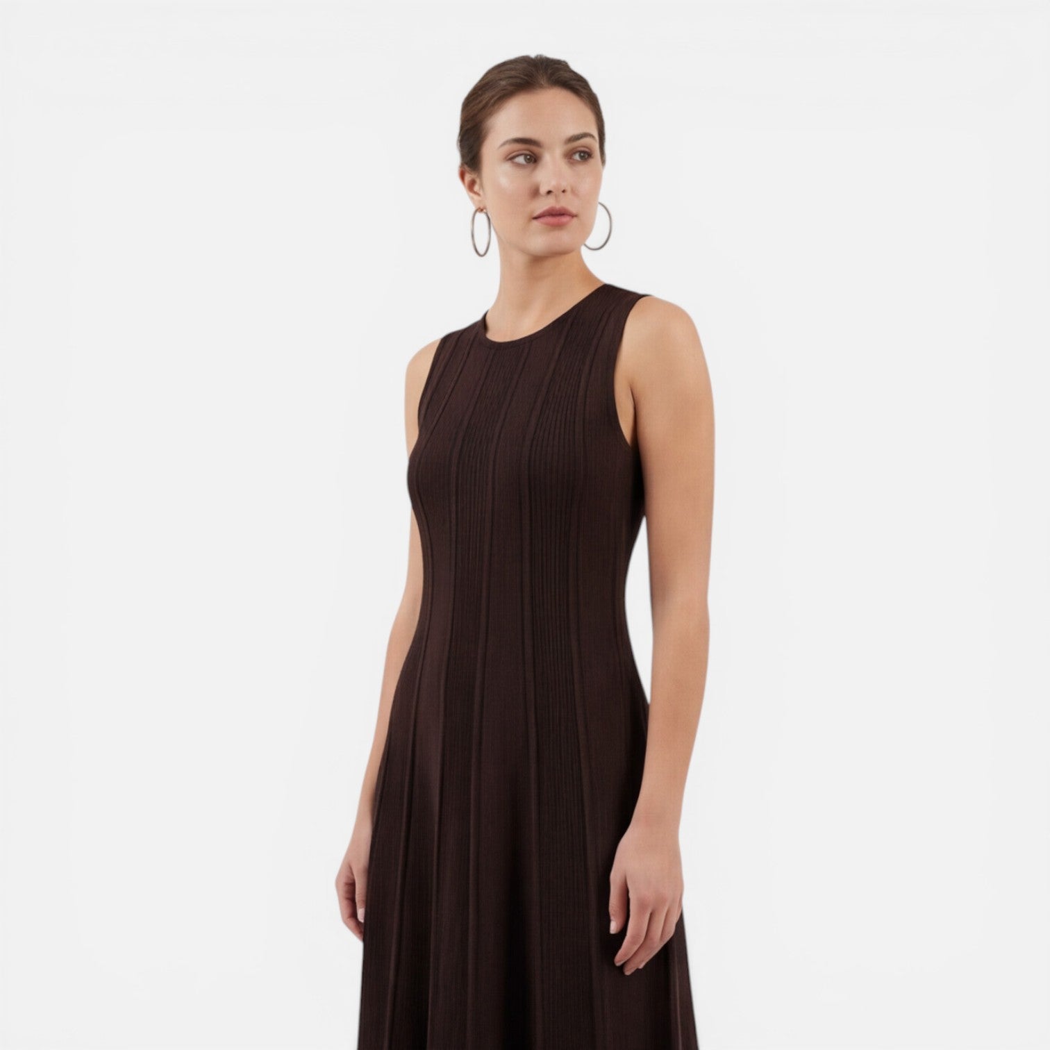 Felorro | Women’s Formal Maxi Dress Sleeveless Pleated Wedding Guest