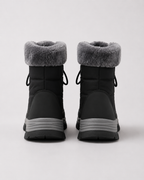 Women's Fur-Lined Lace-Up Snow Boots