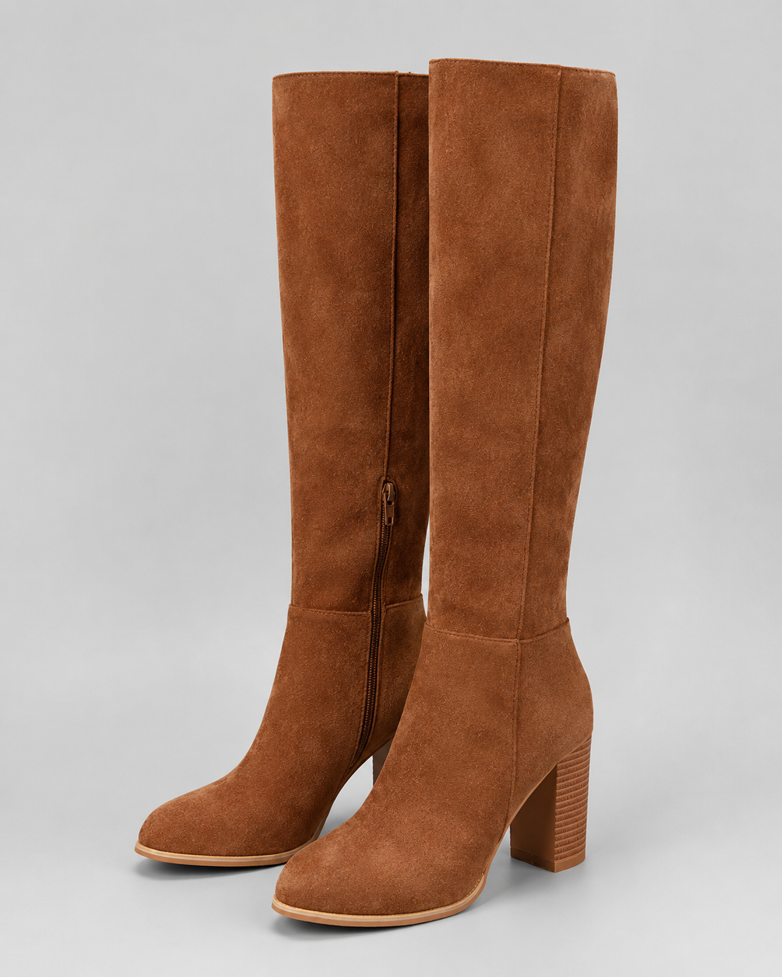 Women’s Knee-High Block Heel Boots