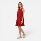 Felorro | Women’s Summer Dress Lightweight Sleeveless A-Line Ruffle Hem