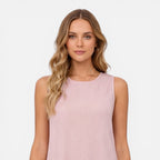 Felorro | Women’s Summer Dress Lightweight Sleeveless A-Line Ruffle Hem
