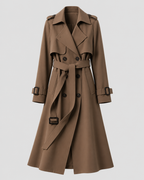 Women’s Long Belted Trench Coat