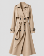 Women’s Long Belted Trench Coat