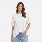 Felorro | Women’s Oversized Cotton T-Shirt Lightweight Breathable Daily Wear