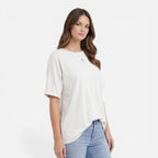 Felorro | Women’s Oversized Cotton T-Shirt Lightweight Breathable Daily Wear