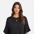 Felorro | Women’s Oversized Cotton T-Shirt Lightweight Breathable Daily Wear