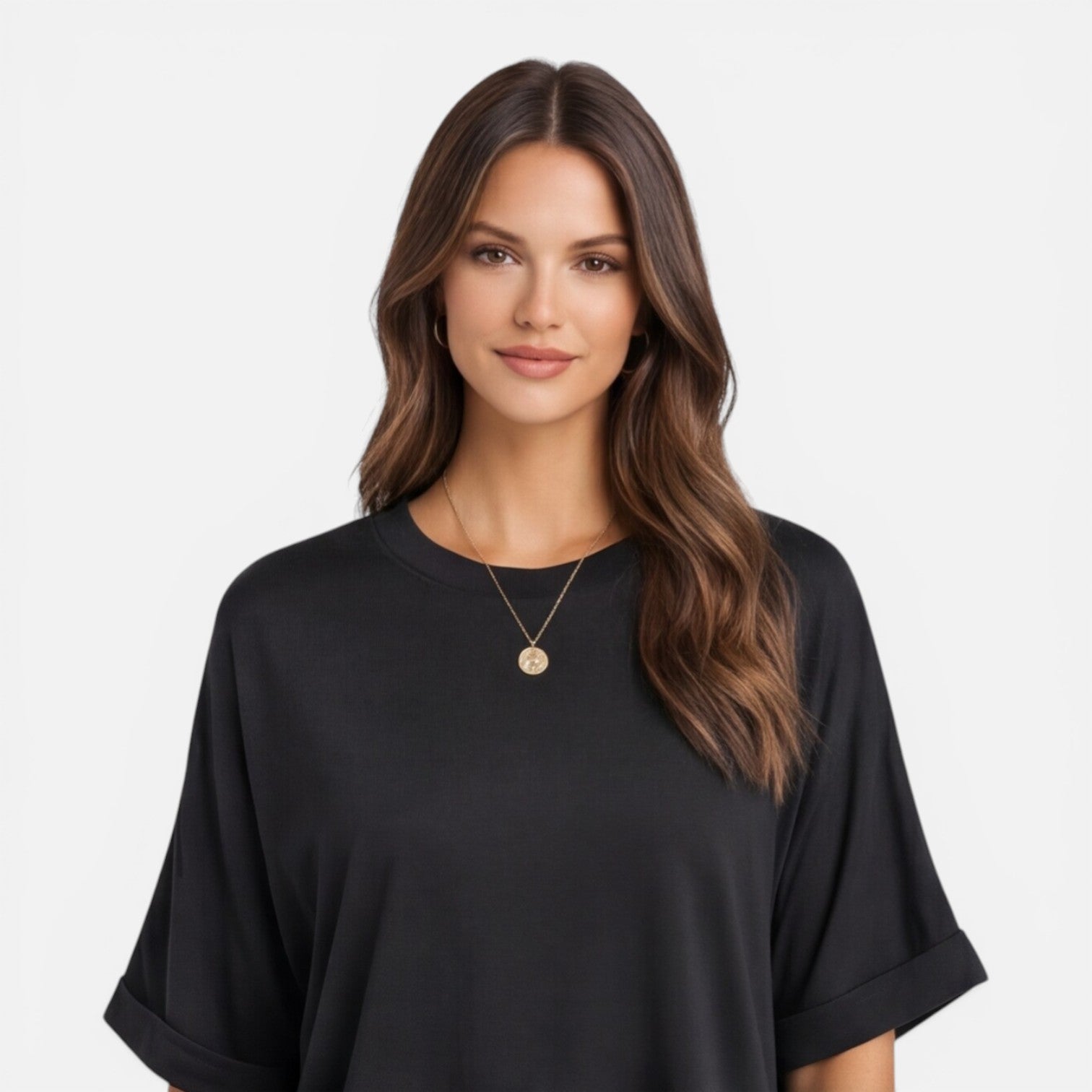 Felorro | Women’s Oversized Cotton T-Shirt Lightweight Breathable Daily Wear