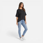 Felorro | Women’s Oversized Cotton T-Shirt Lightweight Breathable Daily Wear