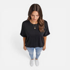 Felorro | Women’s Oversized Cotton T-Shirt Lightweight Breathable Daily Wear