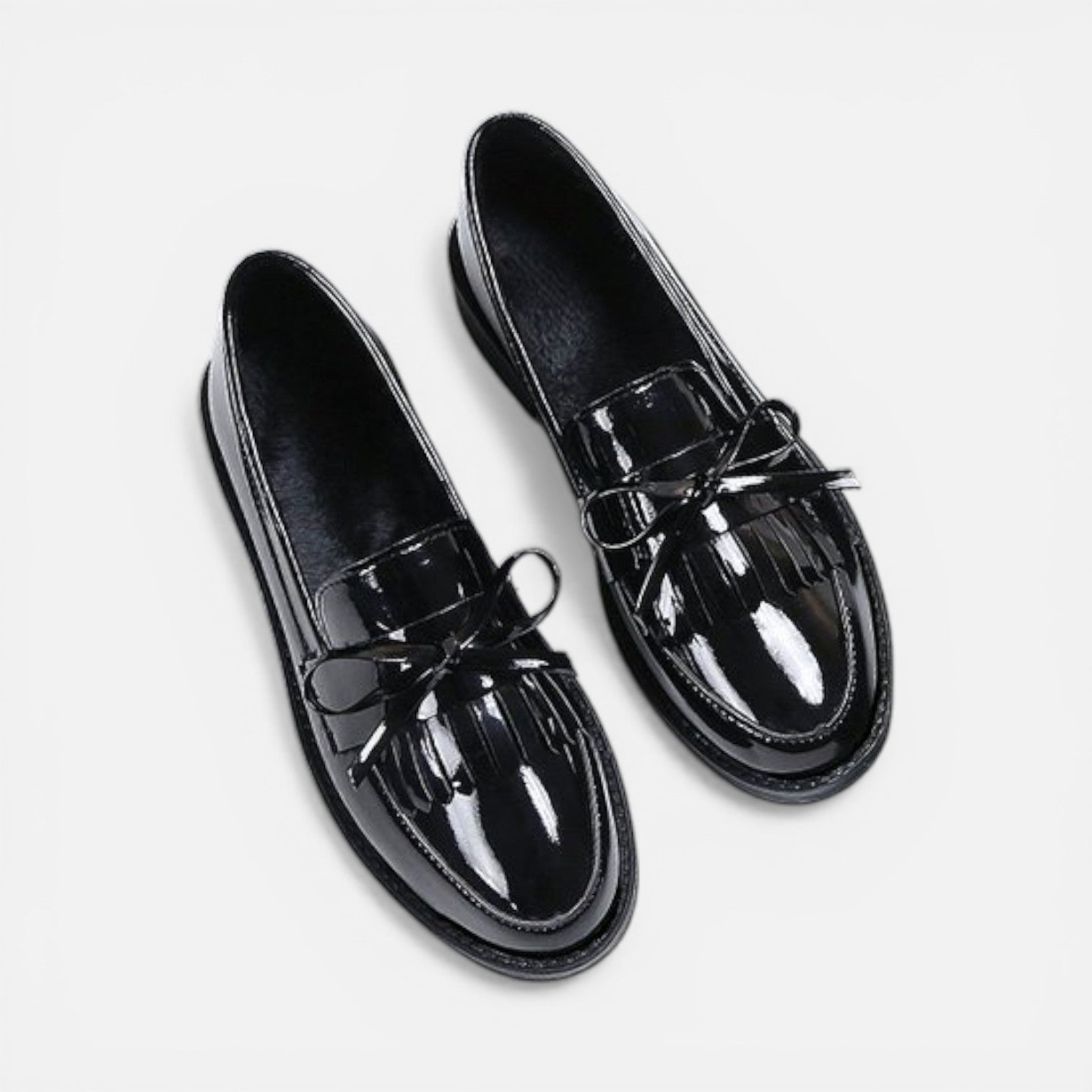 Felorro | Women’s Patent Loafers Classic Slip On Dress Shoes