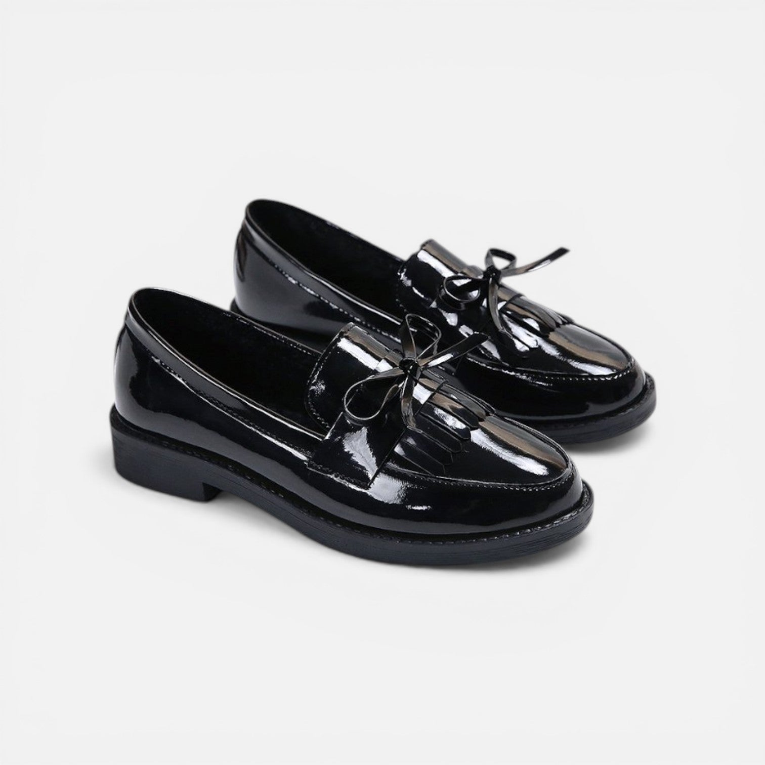 Felorro | Women’s Patent Loafers Classic Slip On Dress Shoes