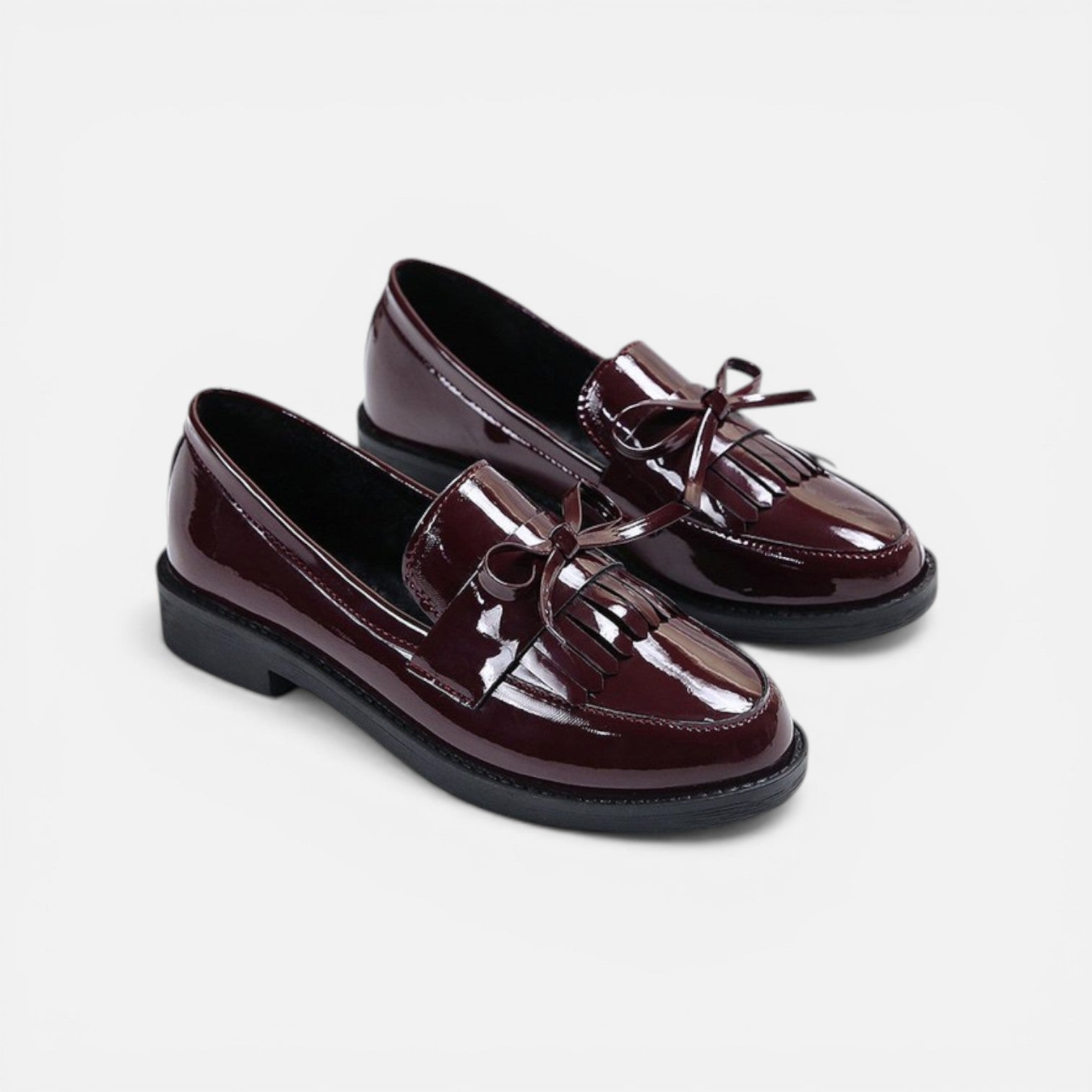 Felorro | Women’s Patent Loafers Classic Slip On Dress Shoes