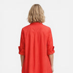 Felorro | Women’s Shirt Dress Lightweight Comfortable Loose Fit Midi