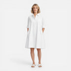 Felorro | Women’s Shirt Dress Lightweight Comfortable Loose Fit Midi