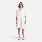 Felorro | Women’s Shirt Dress Lightweight Comfortable Loose Fit Midi