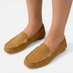 Felorro | Women’s Slip On Loafers Metal Detail Comfortable Classic Flats