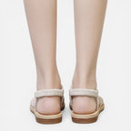 Felorro | Women’s Flat Sandals Strappy Open Toe Comfortable Walking