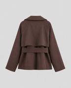 Women’s Trench Coat with Tie Waist