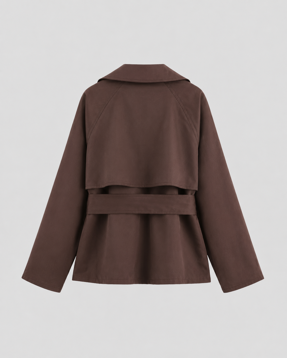 Women’s Trench Coat with Tie Waist