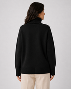 Women's Turtleneck Sweater – Long Sleeve Soft Knit