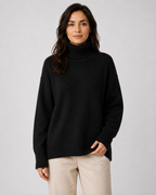 Women's Turtleneck Sweater – Long Sleeve Soft Knit