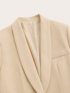 Women's Belted Blazer & Wide Leg Trouser Co-Ord Set