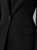 Women's Two Piece Blazer Set Wide Leg Trousers