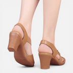 Felorro | Women’s Comfortable Block Heel Sandals for Walking Summer